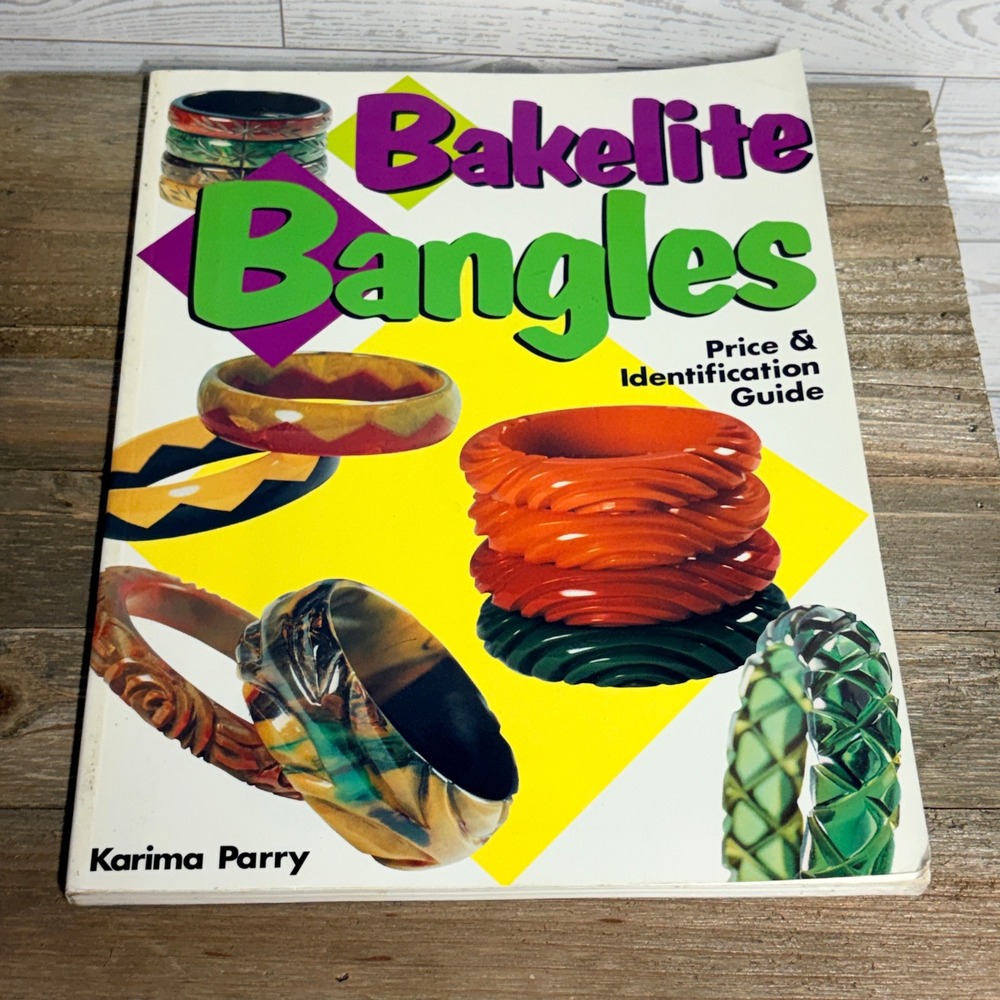 Bakelite Bangles Price & Identification Guide Karima Parry Paperback 1999 Book